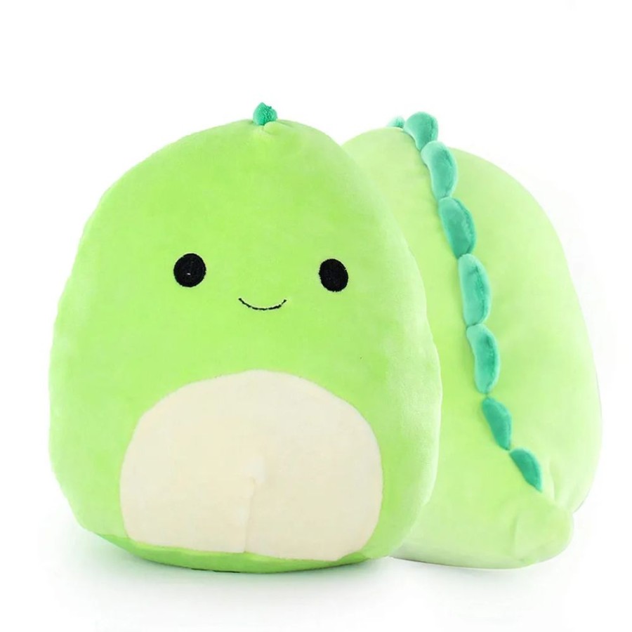 Toys Kawaii Shop | 3D Soft Dinosaur Plush Pillow Green