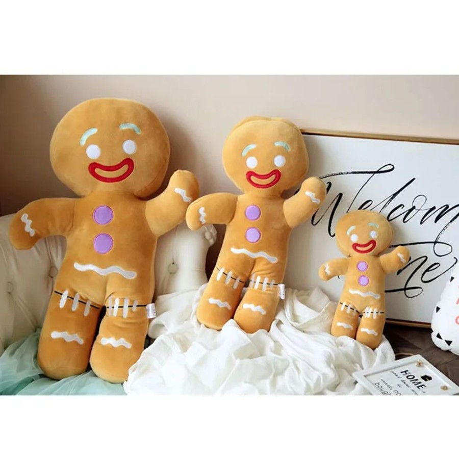 Toys Kawaii Shop | Kawaii Gingerbread Man Plush Toy Christmas