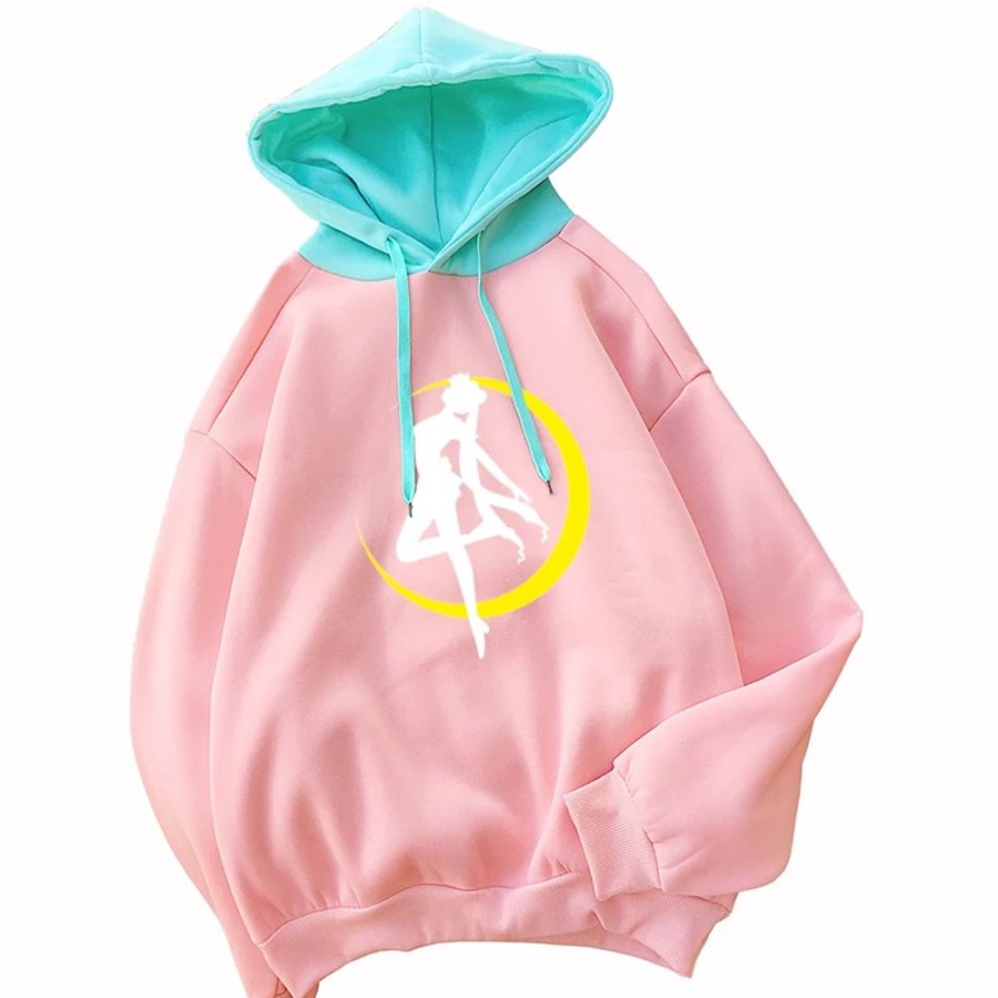 Fashion Kawaii Shop Sweaters & Hoodies | Magical Moon Girl Hoodie