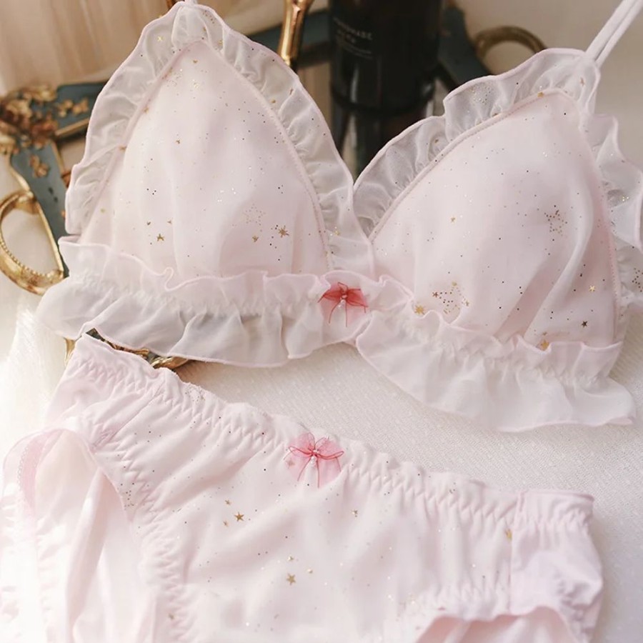 Fashion Kawaii Shop Lingerie | Sexy Fairy Lace Star Lingerie