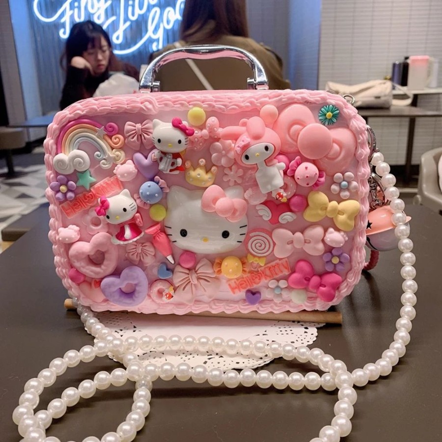 Accessories Kawaii Shop | Sanrio Hello Kitty Jewelry Bag