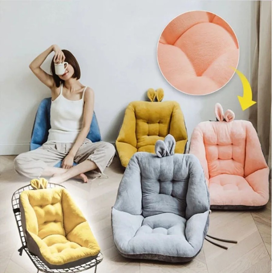 Home & Gadgets Kawaii Shop | Kawaii Bunny Ears Seat Cushion