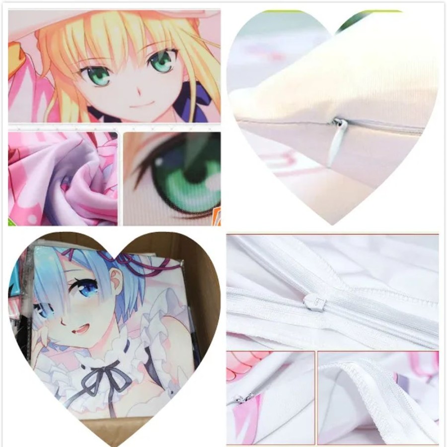 Home & Gadgets Kawaii Shop | Zero Two Anime Hugging Pillowcase Darling In The Franxx