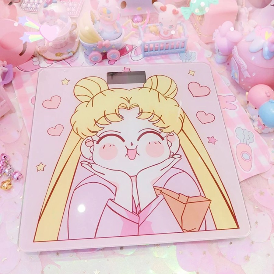 Accessories Kawaii Shop | Sailor Moon Glass Digital Weight Scale