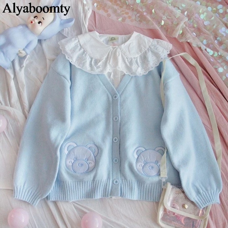 Stationary Kawaii Shop | Japanese Preppy Cardigan