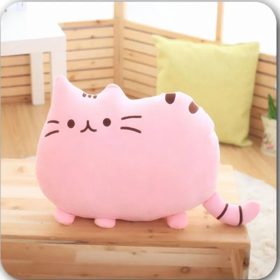 Toys Kawaii Shop | 25Cm Kawaii Pusheen Plush Pillow 5 Colors