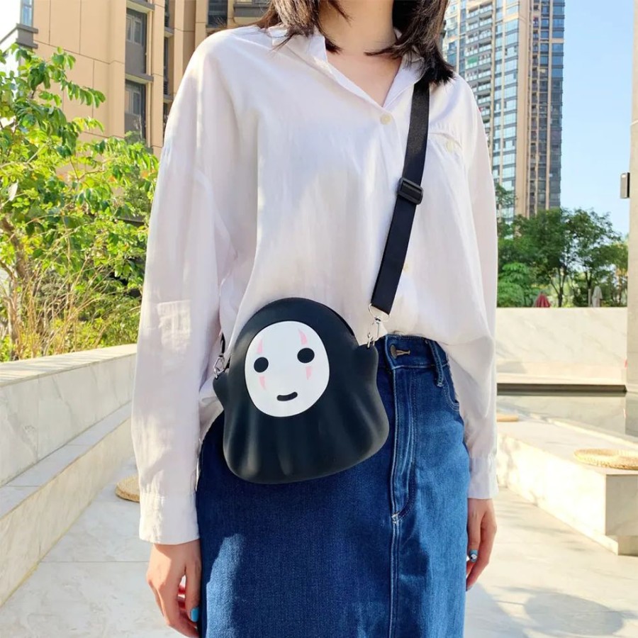 Accessories Kawaii Shop | Spirited Away No Face Shoulder Bag