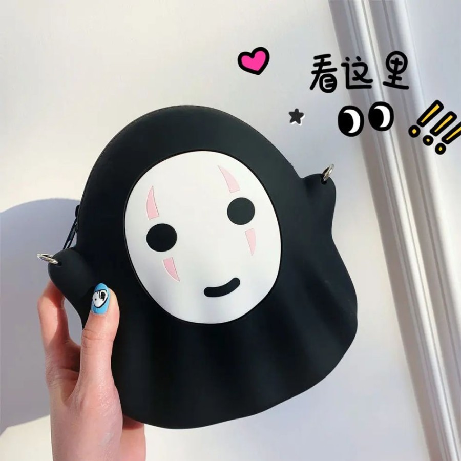 Accessories Kawaii Shop | Spirited Away No Face Shoulder Bag