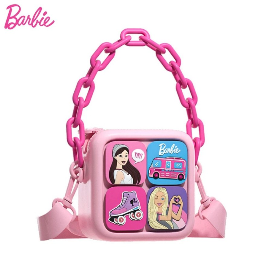 Accessories Kawaii Shop | Barbie Pink Cute Square Handbag