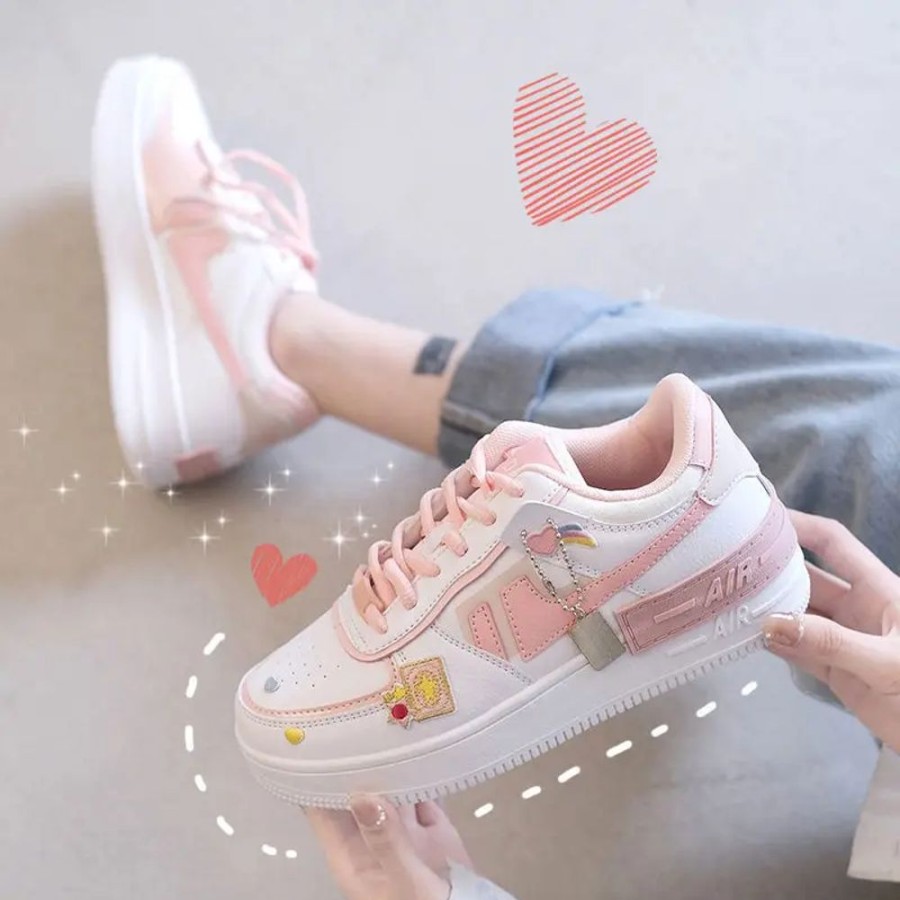 Stationary Kawaii Shop | Kawaii Pastel Aesthetic Platform Trainers