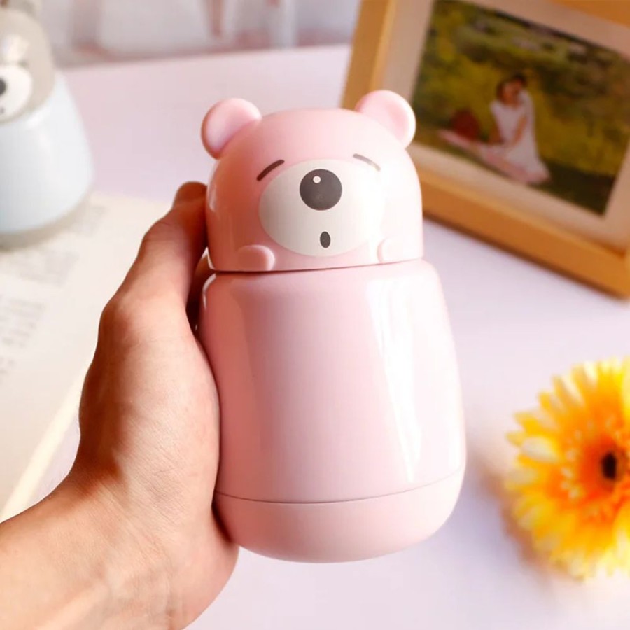 Home & Gadgets Kawaii Shop | Kawaii Multi-Color Bear Thermos